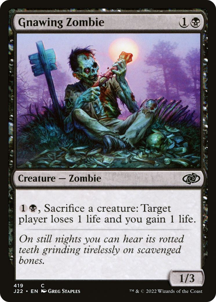 Gnawing Zombie (J22-419)
