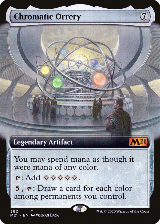 Chromatic Orrery (M21-382) (Extended Art) (Foil)