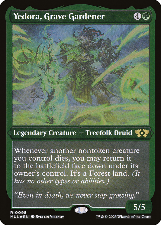 Yedora, Grave Gardener (MUL-095) (Etched Foil)