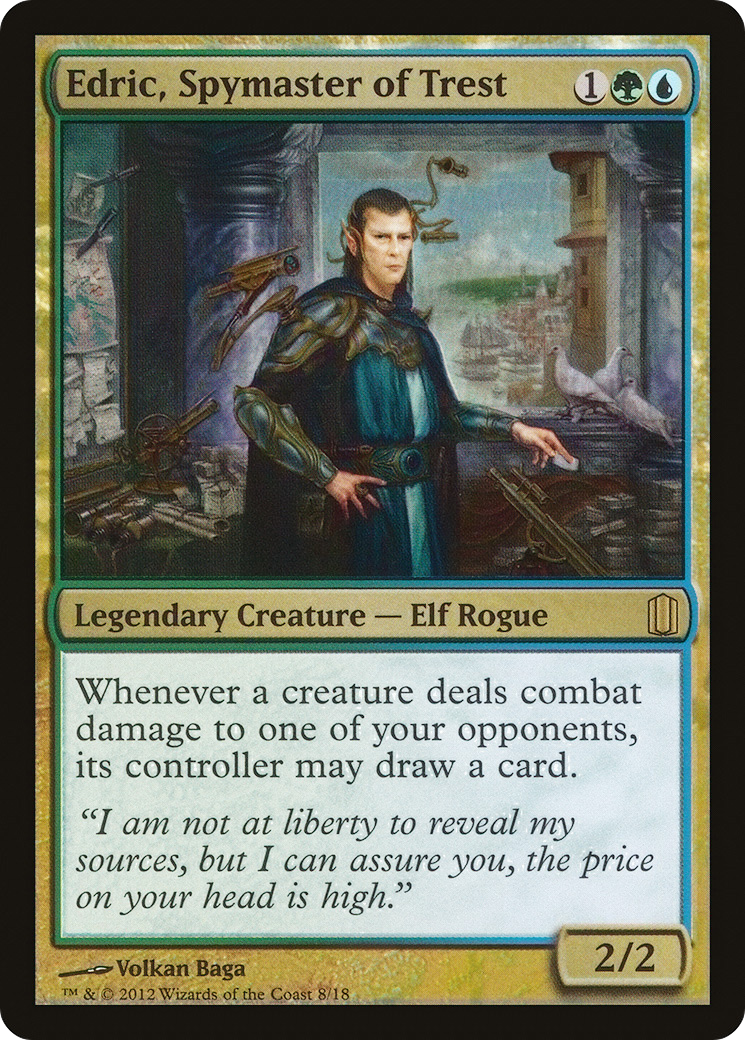 Edric, Spymaster of Trest (CM1-008) (Foil)