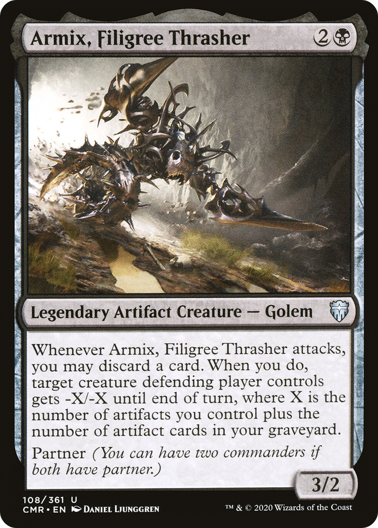 Armix, Filigree Thrasher (CMR-108) (Foil)