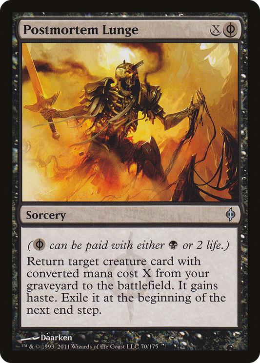 Postmortem Lunge (NPH-070) (Foil)
