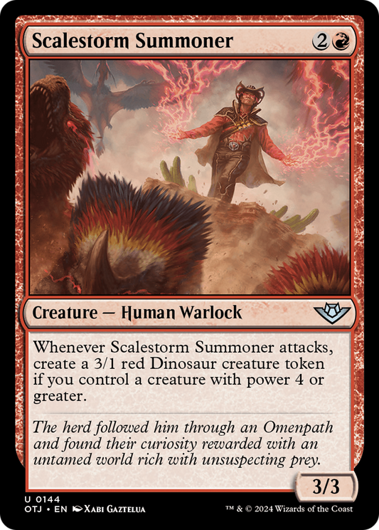 Scalestorm Summoner (OTJ-144) (Foil)