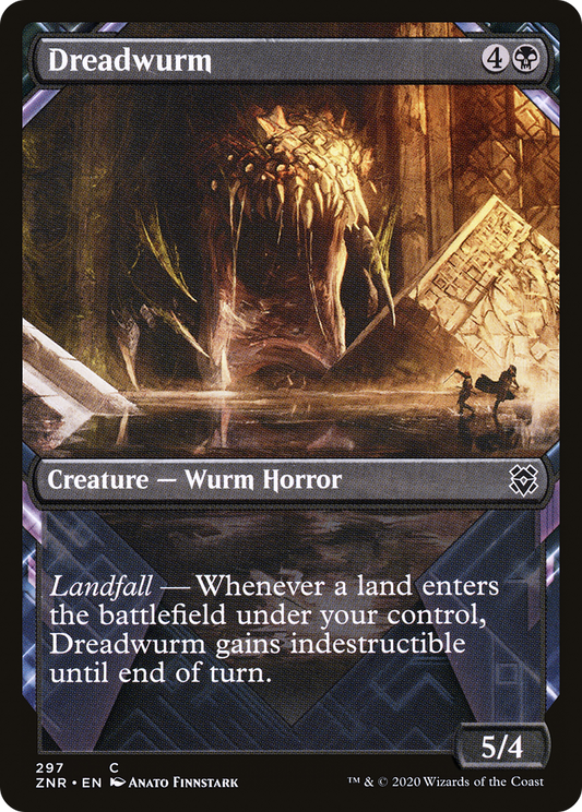 Dreadwurm (ZNR-297) (Showcase) (Foil)