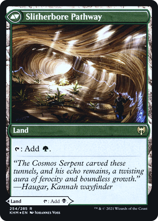 Darkbore Pathway // Slitherbore Pathway (PRE-254S) (Foil)