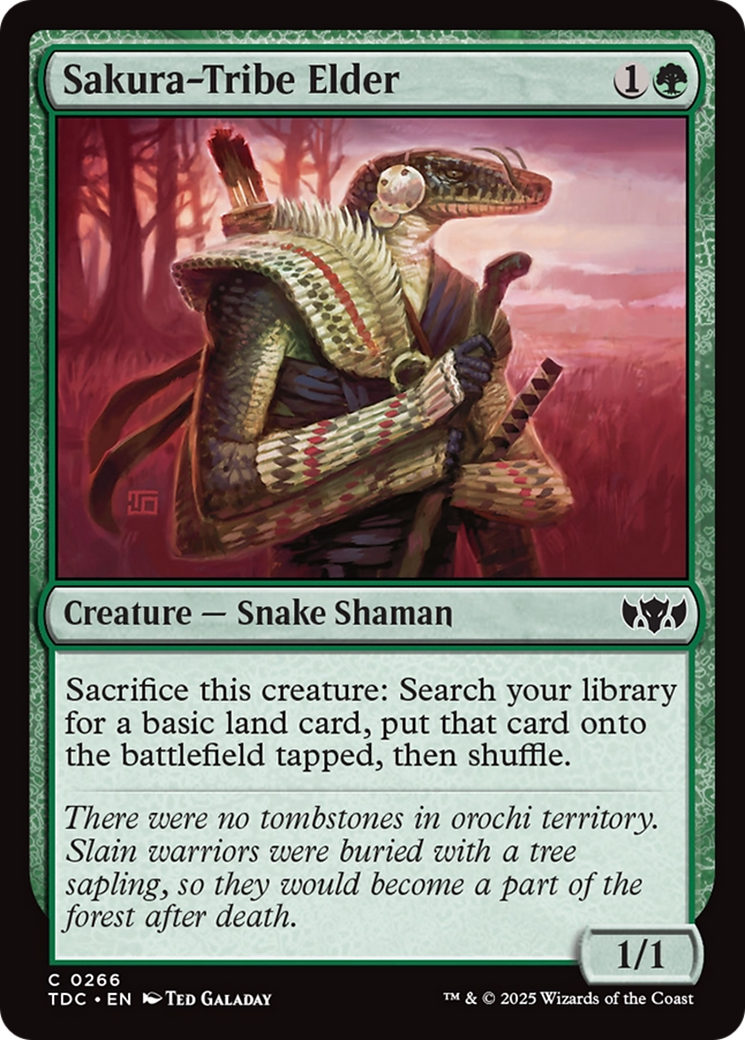 Sakura-Tribe Elder (TDC-266)