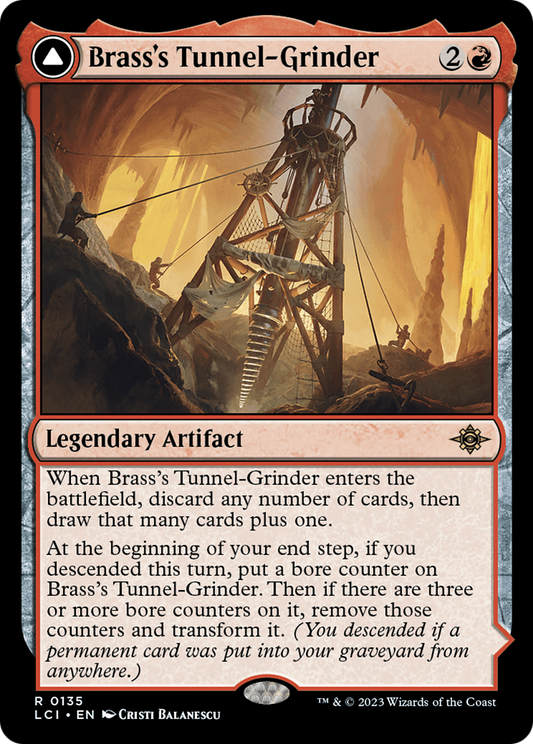 Brass's Tunnel-Grinder // Tecutlan, the Searing Rift (LCI-135)