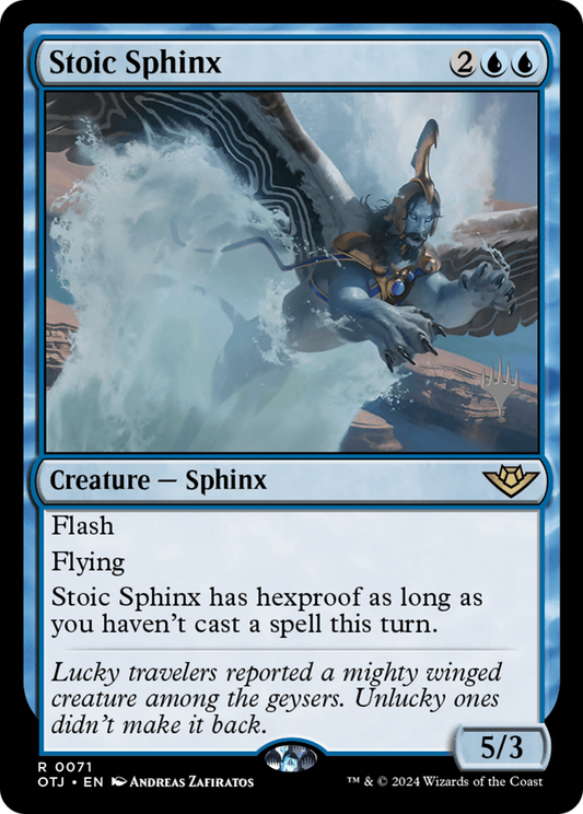 Stoic Sphinx (PPOTJ-71P)