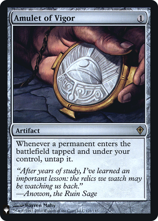 Amulet of Vigor (LIST-WWK-121) (Foil)