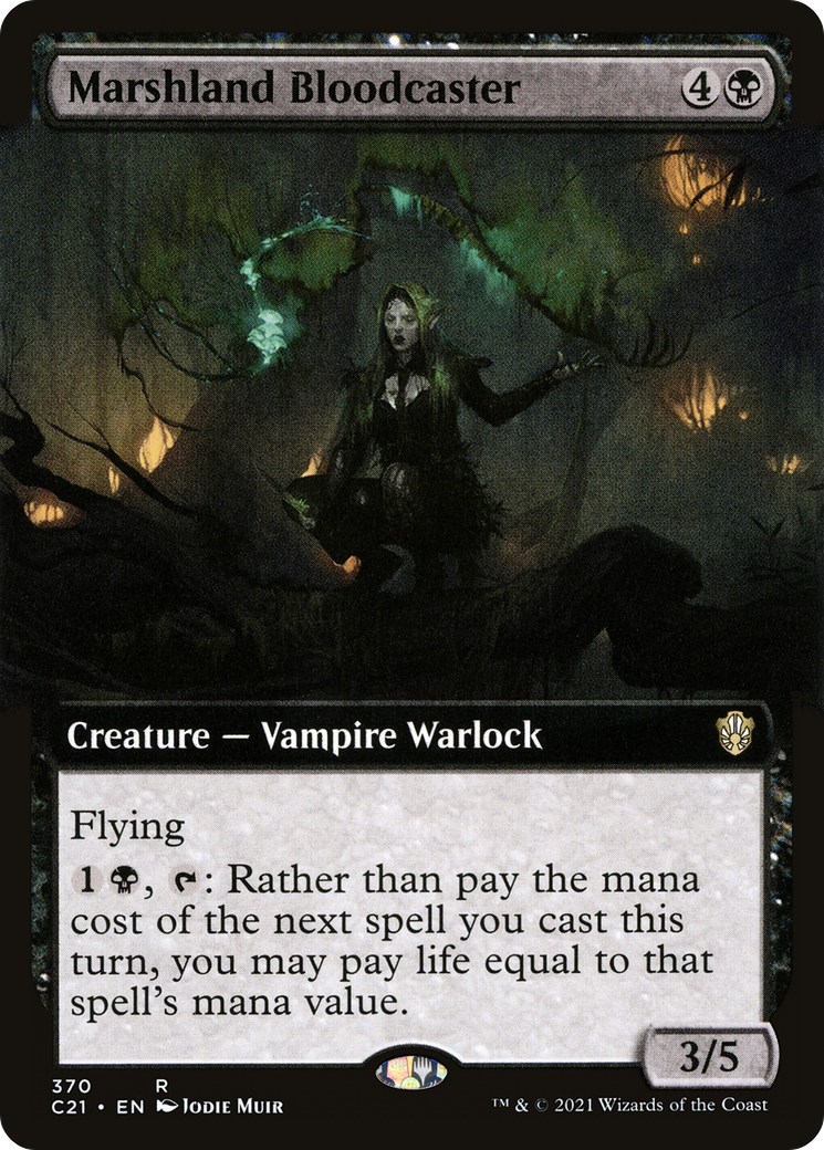 Marshland Bloodcaster (C21-370) (Extended Art)