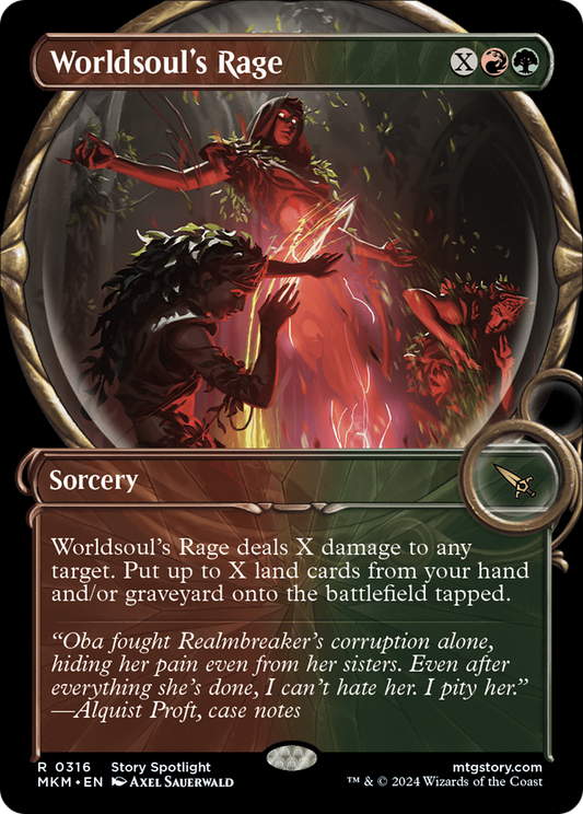 Worldsoul's Rage (MKM-316) (Showcase)