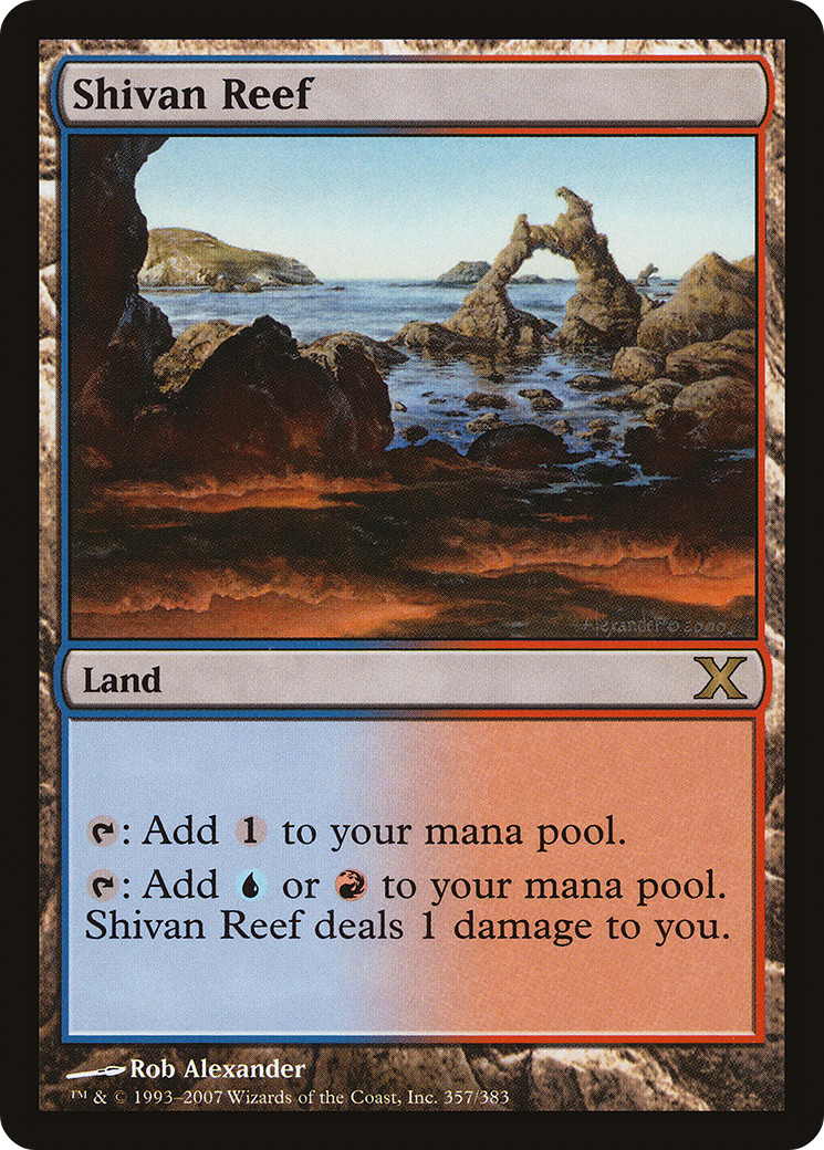 Shivan Reef (10E-357) (Foil)