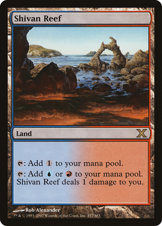 Shivan Reef (10E-357) (Foil)
