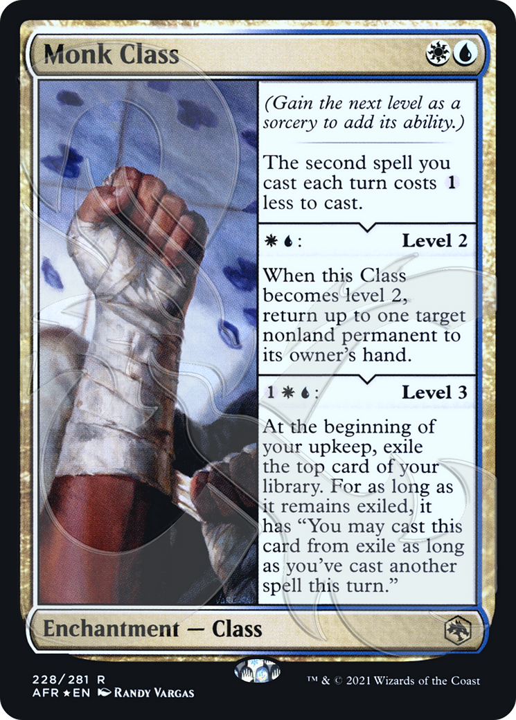 Monk Class (AFR&-228A) (Foil)