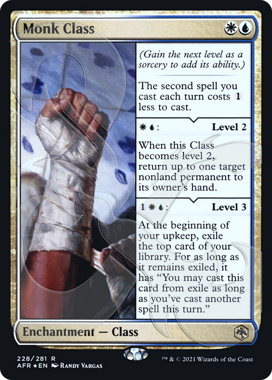 Monk Class (AFR&-228A) (Foil)