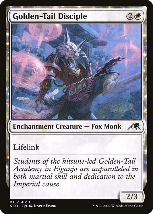 Golden-Tail Disciple (NEO-015) (Foil)