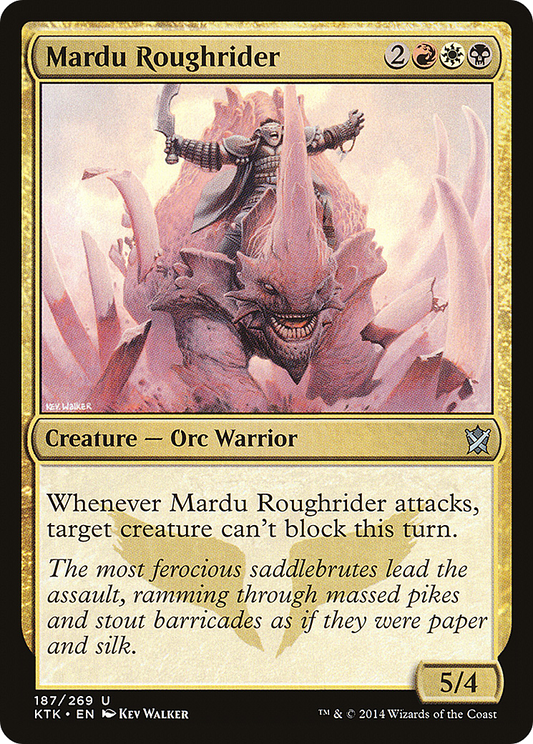 Mardu Roughrider (KTK-187) (Foil)