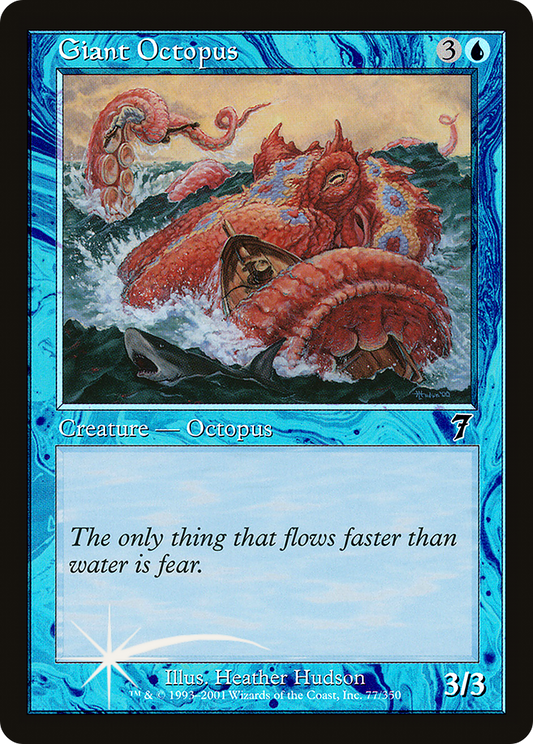 Giant Octopus (7ED-77★) (Foil)