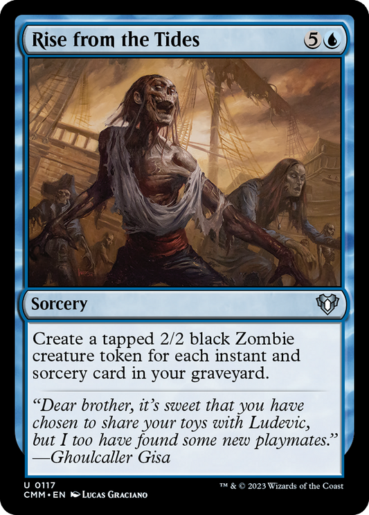 Rise from the Tides (CMM-117) (Foil)