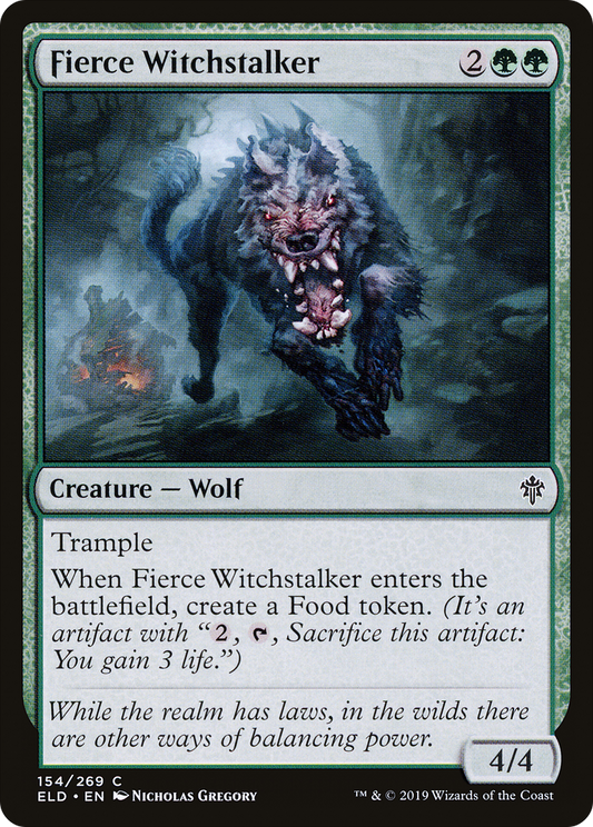 Fierce Witchstalker (ELD-154)