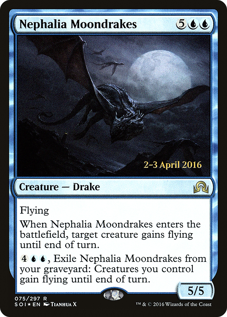 Nephalia Moondrakes (PRE-75S) (Foil)
