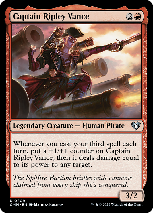 Captain Ripley Vance (CMM-209) (Foil)