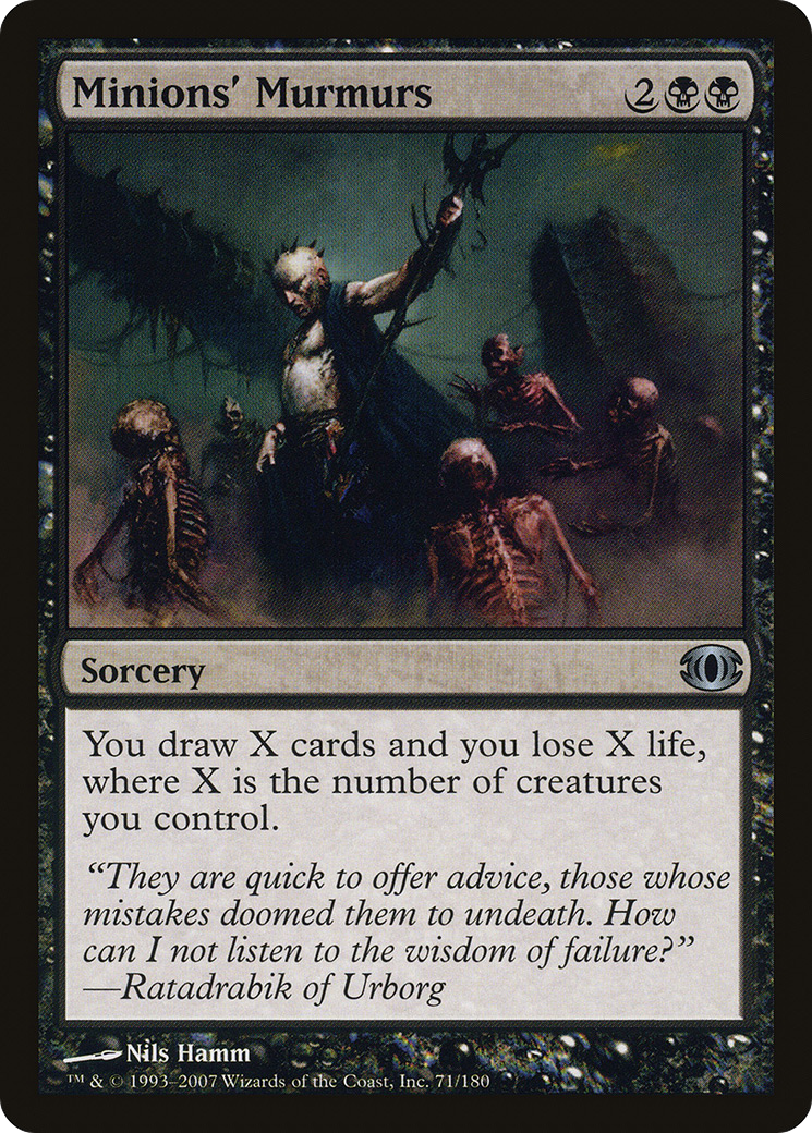 Minions' Murmurs (FUT-071) (Foil)