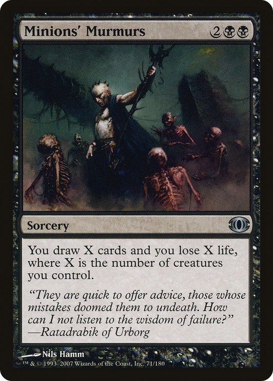 Minions' Murmurs (FUT-071) (Foil)