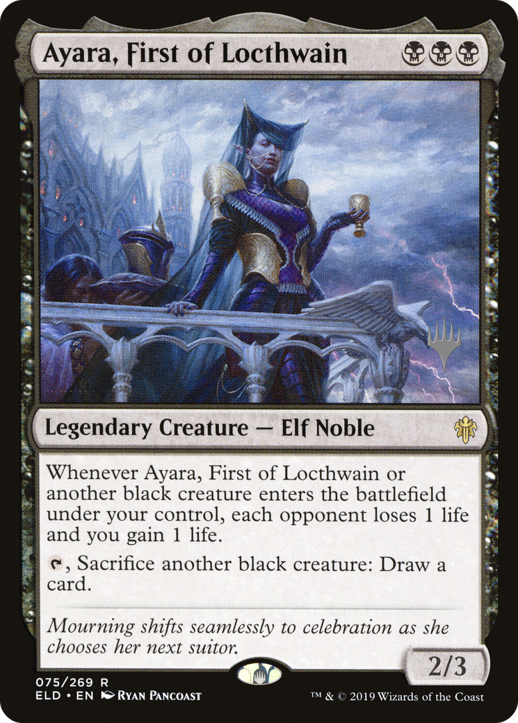 Ayara, First of Locthwain (PPELD-75P) (Foil)