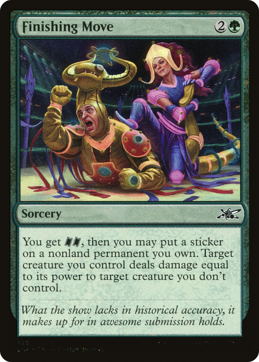 Finishing Move (UNF-425) (Galaxy Foil)