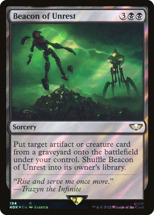 Beacon of Unrest (40K-194★) (Surge Foil)