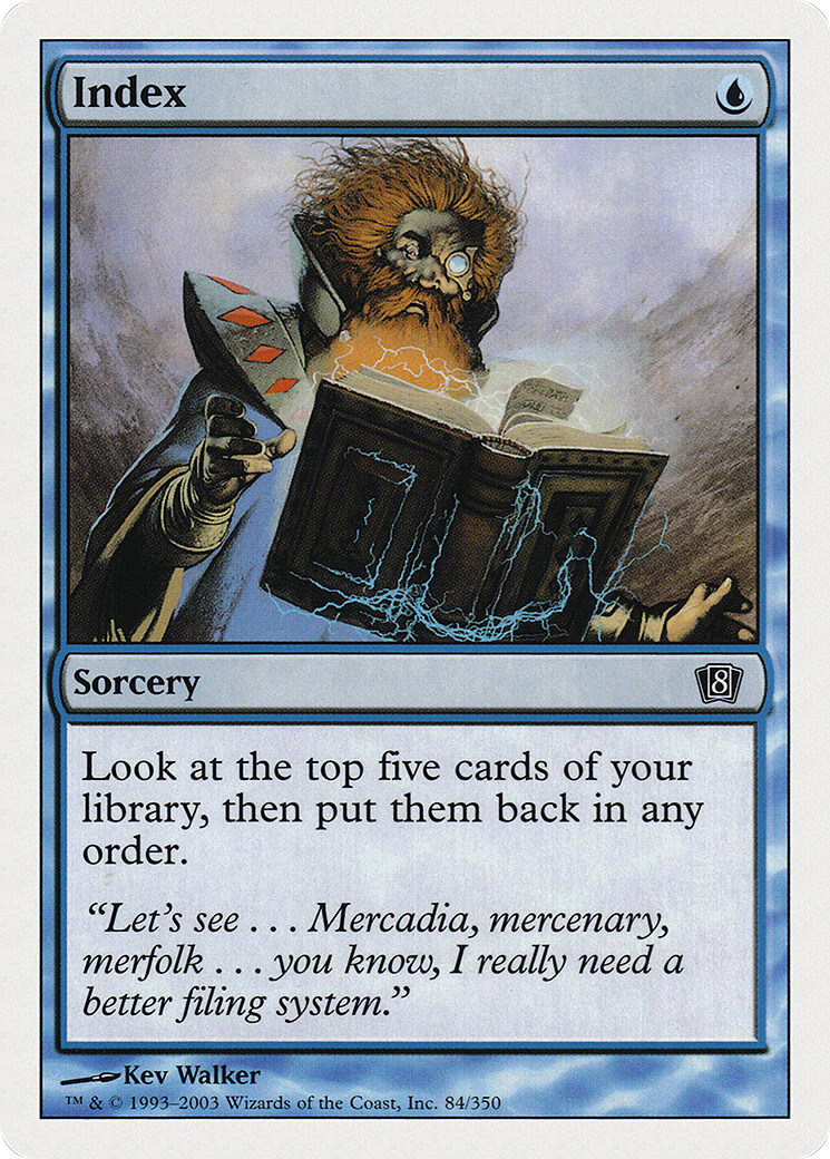 Index (8ED-084) (Foil)