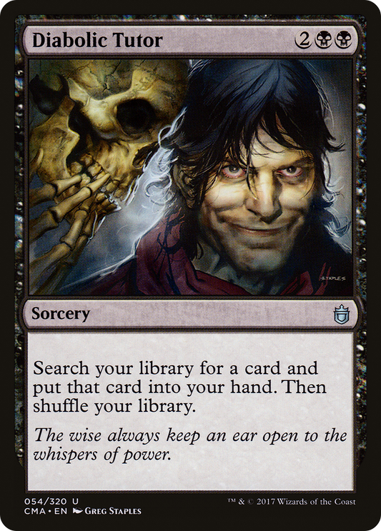 Diabolic Tutor (CMA-054)