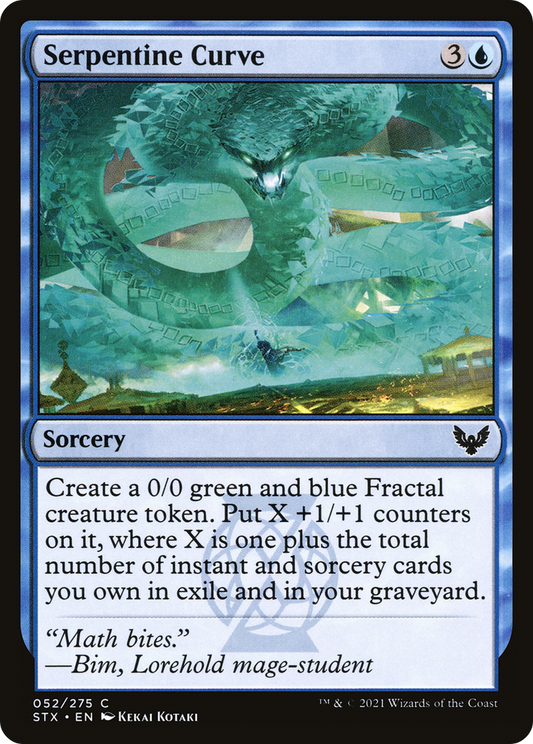 Serpentine Curve (STX-052) (Foil)