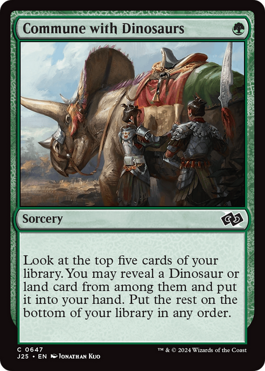 Commune with Dinosaurs (J25-647)