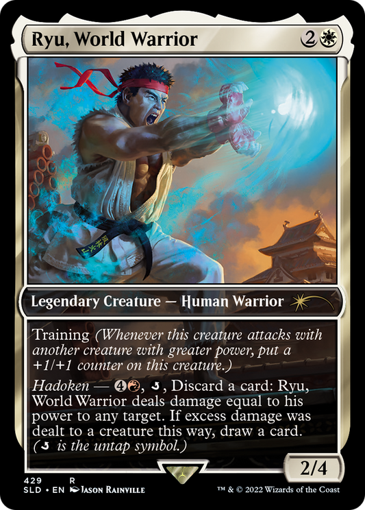 Ryu, World Warrior / Vikya, Scorching Stalwart (SLD-429) (Foil)