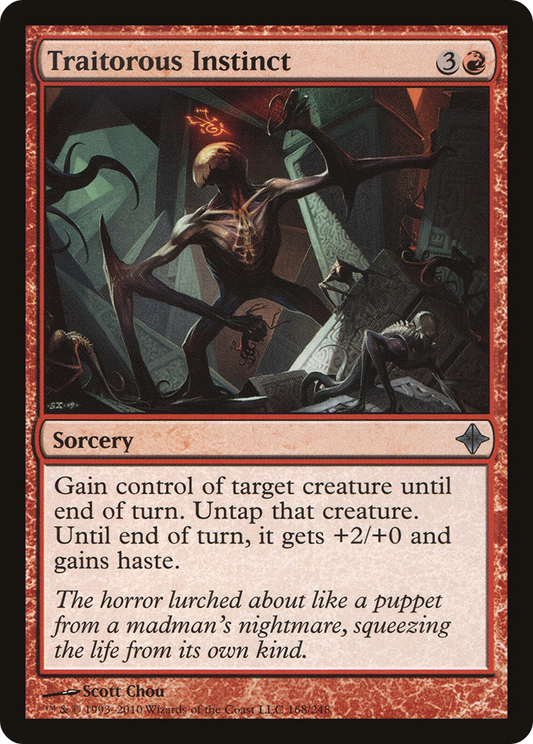 Traitorous Instinct (ROE-168) (Foil)