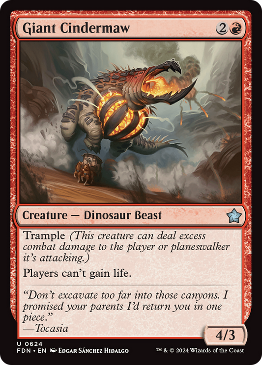Giant Cindermaw (FDN-624)