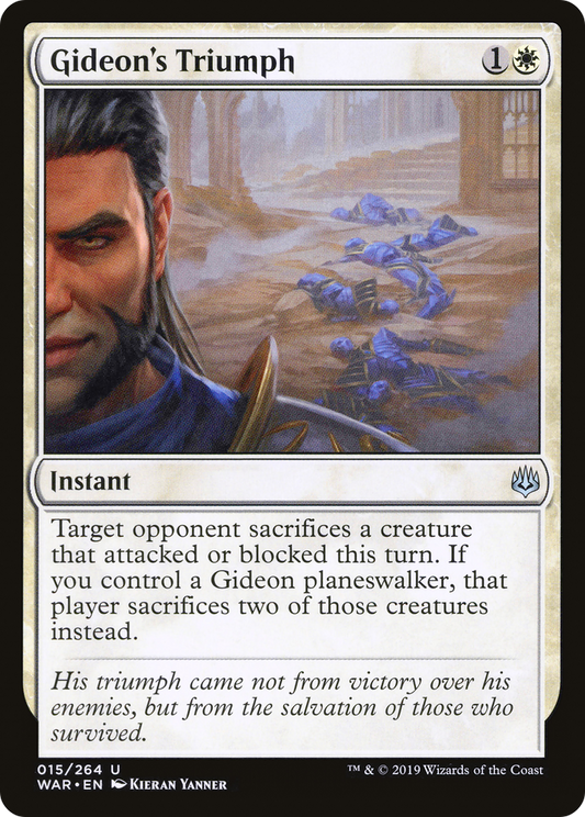 Gideon's Triumph (WAR-015) (Foil)