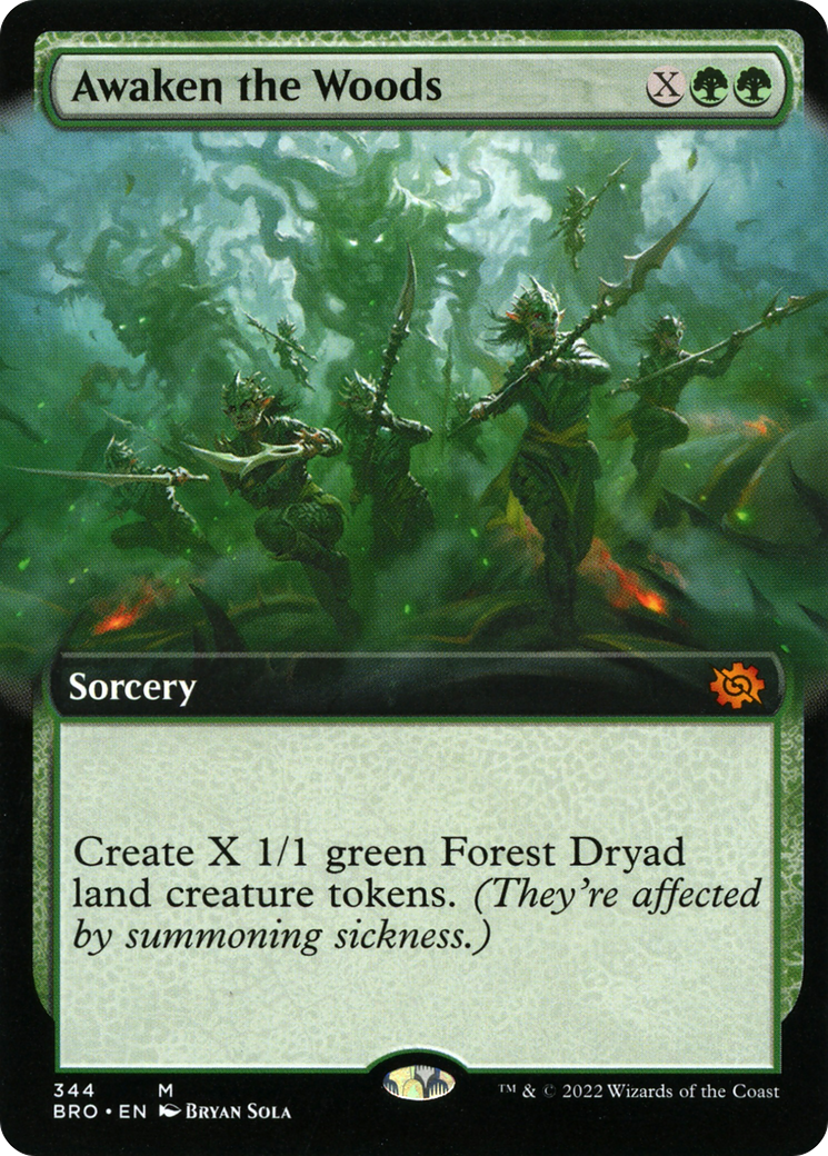 Awaken the Woods (BRO-344) (Extended Art)