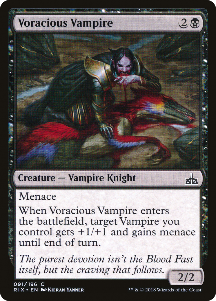 Voracious Vampire (RIX-091) (Foil)