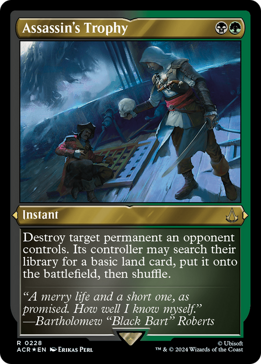 Assassin's Trophy (ACR-228) (Etched Foil)