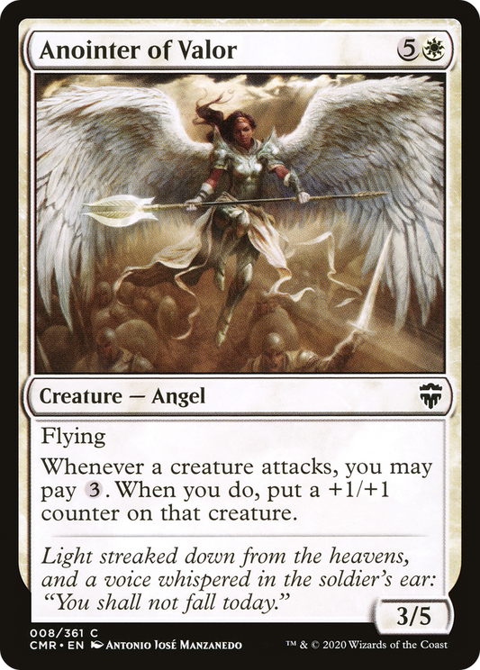 Anointer of Valor (CMR-008) (Foil)