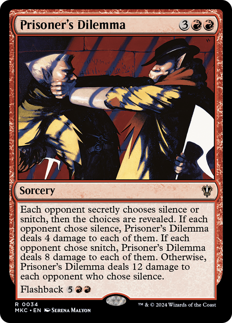 Prisoner's Dilemma (MKC-034)