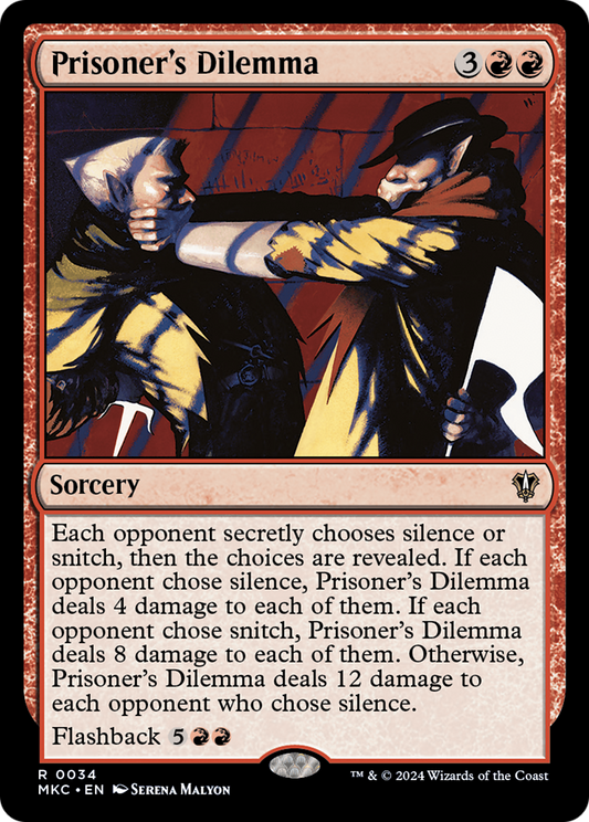 Prisoner's Dilemma (MKC-034)