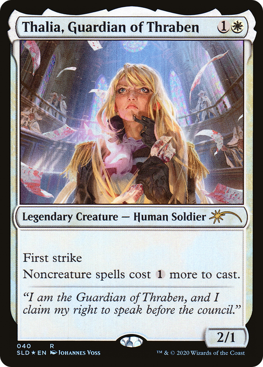 Thalia, Guardian of Thraben (SLD-040) (Foil)