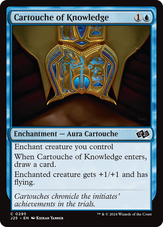 Cartouche of Knowledge (J25-295)
