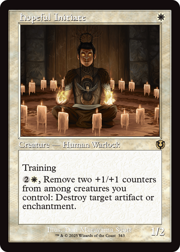 Hopeful Initiate (INR-343)