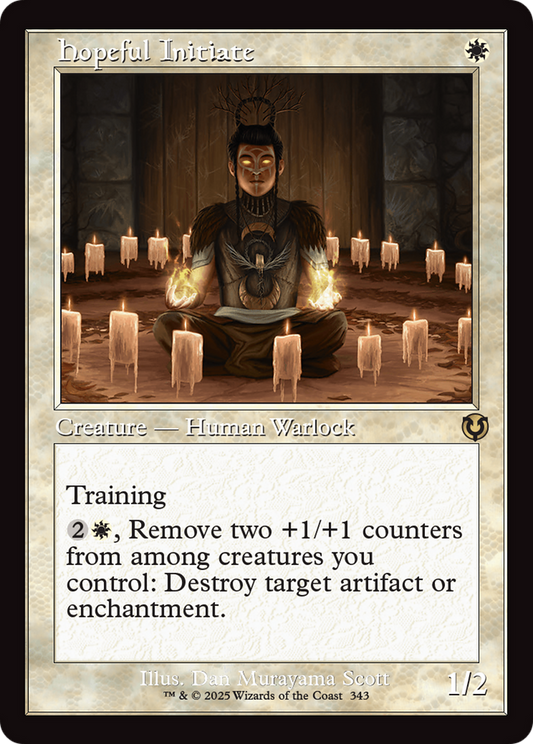 Hopeful Initiate (INR-343) (Foil)