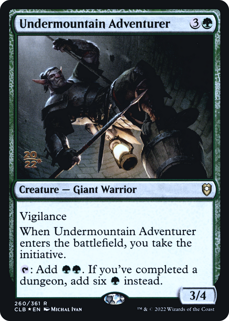 Undermountain Adventurer (PRE-260S) (Foil)
